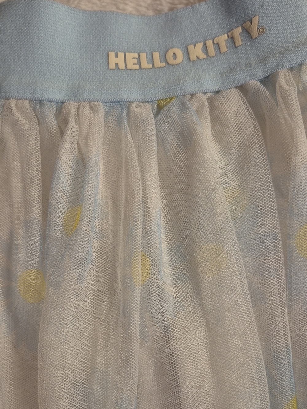 Hello Kitty Light Blue and Pink Tulle Dress Set - Picture 6 of 8